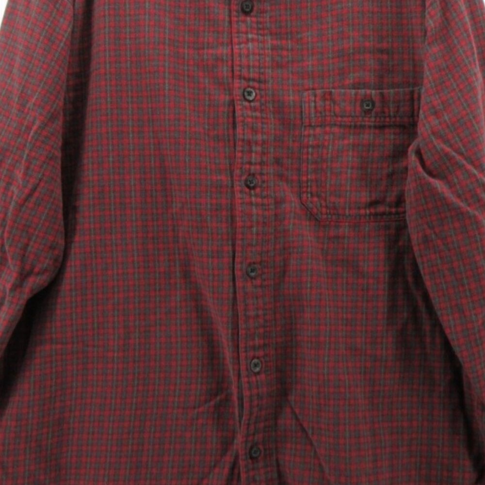 Woolrich Shirt Large Flannel Plaid Button Down Classic Y2K Heritage